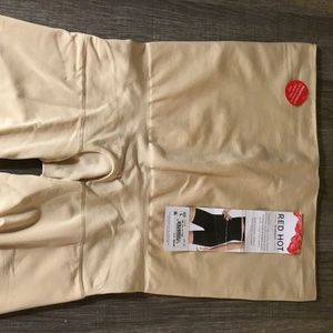 Spanx seamless high waist shaper, size L, soft nude,  NWT